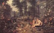 BRUEGHEL, Jan the Elder Sencse of Smell (mk14) oil painting artist